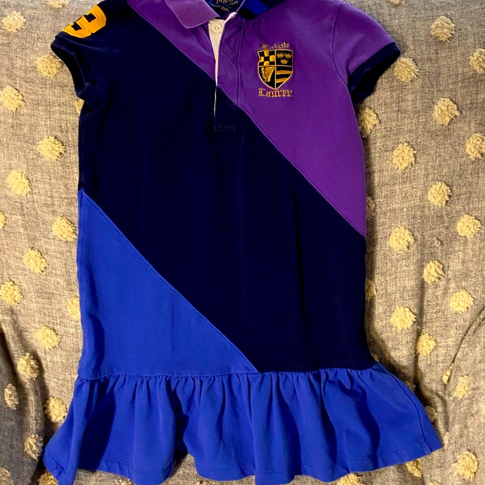 Girls Polo Ralph Lauren cotton dress